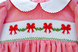Bow Garland Holiday Caroline Dress