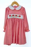 Bow Garland Holiday Caroline Dress