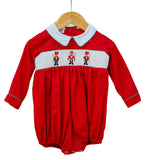 Nutcrackers Smocked Henry Bubble