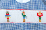 Cowboy Nutcrackers Smocked Henry Bubble