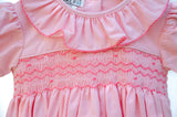 Perfectly Pink Smocked Caroline Dress