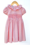 Perfectly Pink Smocked Caroline Dress