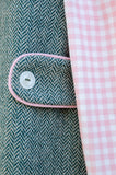 Winter Moss Jumper + Pink Scalloped Shirt