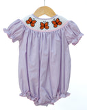 Butterfly Smocked Birdie Bubble