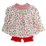 Holly Smocked Annabelle Bloomer Set