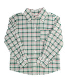 Holiday Golden Fields Plaid Conrad Button Up Shirt