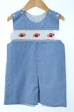 Blue Game Day Smocked Benjamin Jonjon