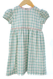 Autumn Plaid Dress for Girls