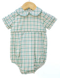 Autumn Plaid Bubble for Boys