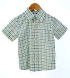 Autumn Plaid Button Up for Boys