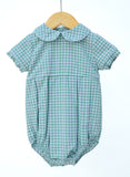 Evergreen Frost Plaid Bubble for Boys