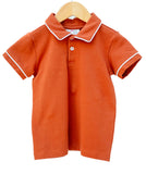 Golden Orange Pima Shep Polo