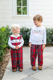 Christmas Geese Smocked Norman Longall