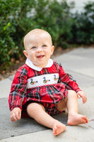Christmas Geese Smocked Henry Bubble