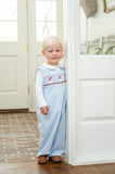 Santa Claus Smocked Norman Longall