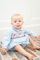Santa Claus Smocked Henry Bubble