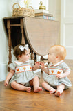 Thanksgiving Smocked Eleanor Bubble