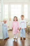 Santa Claus Smocked Beau T-Shirt/Pants Set
