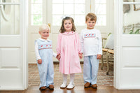 Santa Claus Smocked Helen Dress