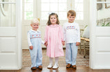 Santa Claus Smocked Helen Dress