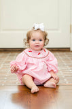 Santa Claus Smocked Birdie Bubble