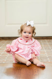 Santa Claus Smocked Birdie Bubble