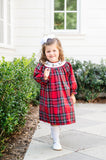 Christmas Geese Smocked Helen Dress