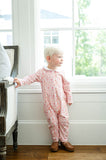 Christmas Tiles Pima Cotton Grayson Coverall Romper