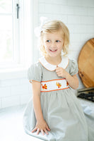 Thanksgiving Smocked Caroline Dress