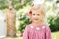Cowboy Santa Smocked Helen Dress