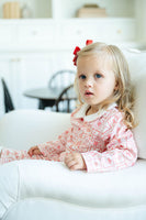 Christmas Tiles Pima Cotton Grayson Coverall Romper