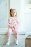 Christmas Tiles Pima Cotton Grayson Coverall Romper