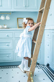 Blue Velvet Holiday Dress