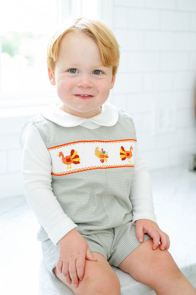 Thanksgiving Smocked Benjamin Jonjon