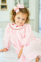 Santa Claus Smocked Helen Dress