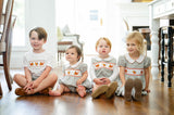 Thanksgiving Smocked Beau T-Shirt/Shorts Set