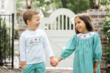 Snow Dogs Smocked Beau T-Shirt/Pants Set