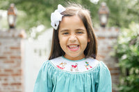 Snow Dogs Smocked Helen Dress