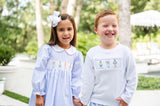 Nutcracker Smocked Beau T-Shirt/Pants Set