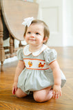 Thanksgiving Smocked Eleanor Bubble
