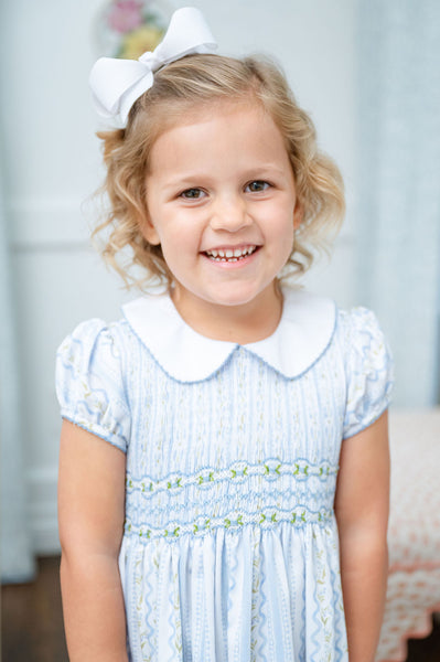 Lily Trellis Smocked Caroline Dress