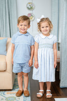 Lily Trellis Smocked Caroline Dress