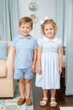 Lily Trellis Smocked Caroline Dress
