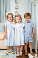 Lily Trellis Pima Ruffle Dress