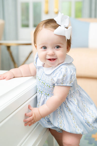 Lily Trellis Smocked Eleanor Bubble