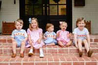 Pumpkins Smocked Beau T-Shirt/Shorts Set