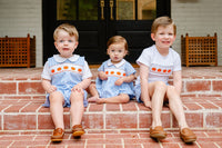 Pumpkins Smocked Henry Bubble