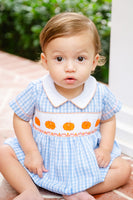 Pumpkins Smocked Henry Bubble