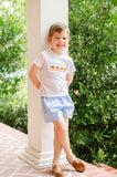 Pumpkins Smocked Beau T-Shirt/Shorts Set