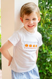 Pumpkins Smocked Beau T-Shirt/Shorts Set